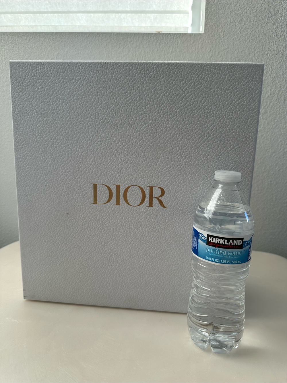 Christian Dior empty large shoe sneakers ankle boots storage box